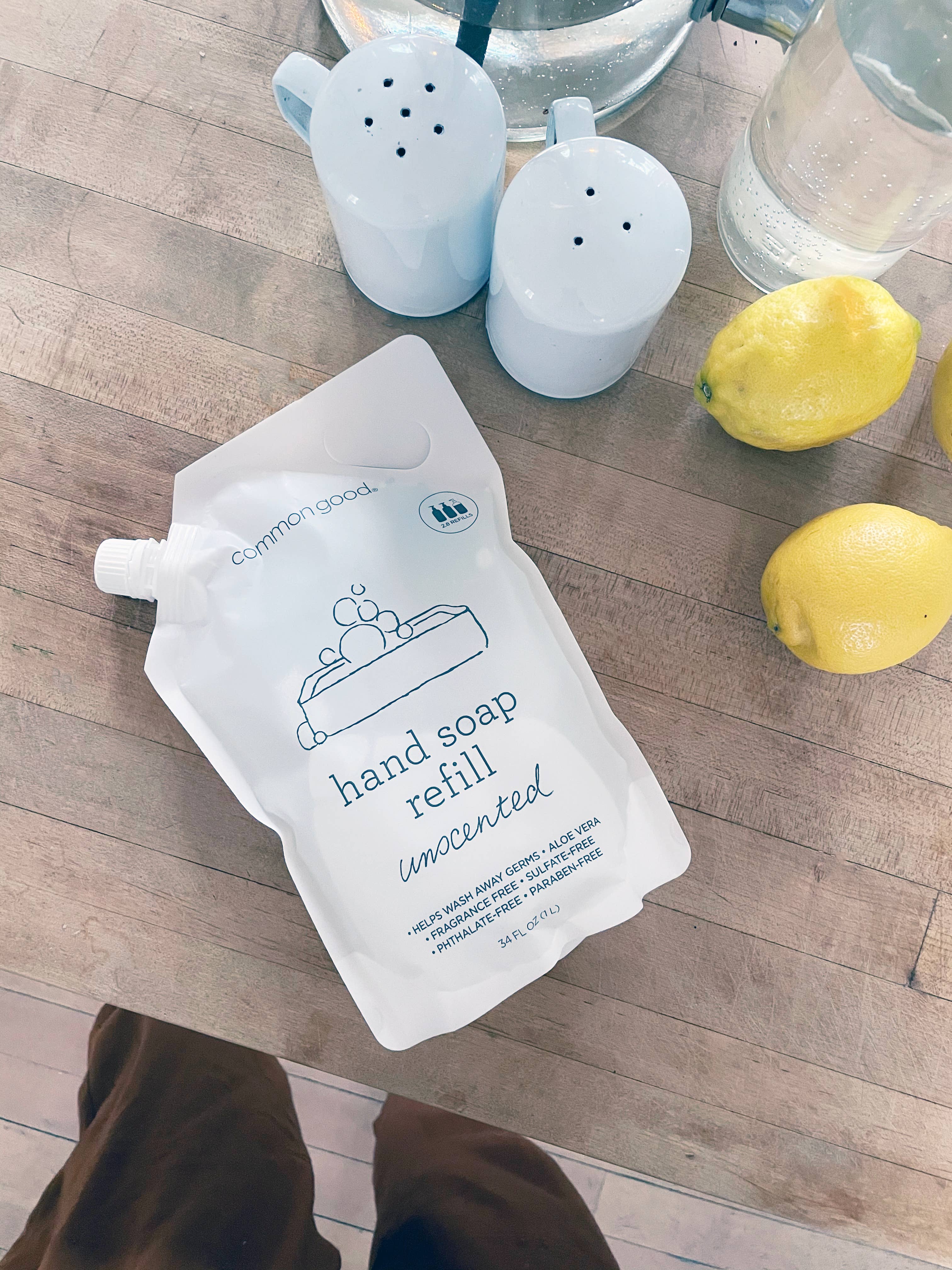 Common Good - Wholesale Hand Soap/Wash - Hand Soap Refill Pouch, 34 Fl Oz4