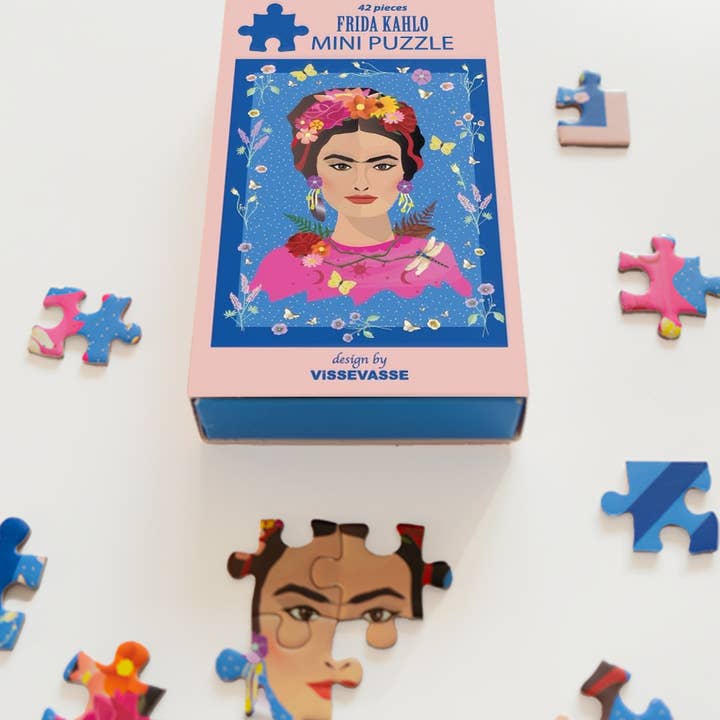 ViSSEVASSE - Wholesale Puzzle - Adult - FRIDA KAHLO - mini puzzle1