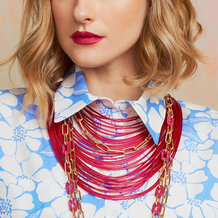 ZENZII Jewelry - Vendita all'ingrosso Collane a bavaglio - Collana con corda stretta11