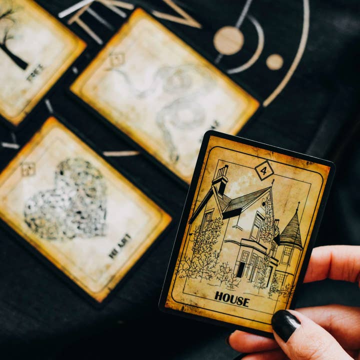 LA MUCI DESIGN - Wholesale Tarot Cards - Magic Lenormand Deck – 36-Card Vintage Divination Set