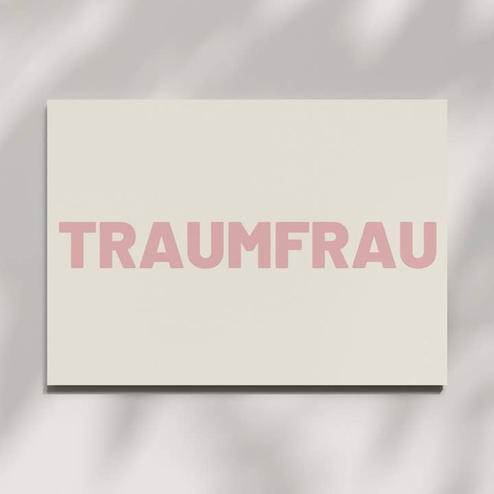 Postcard - DREAM WOMAN for wholesale by HERR&FRAUHEMPEL