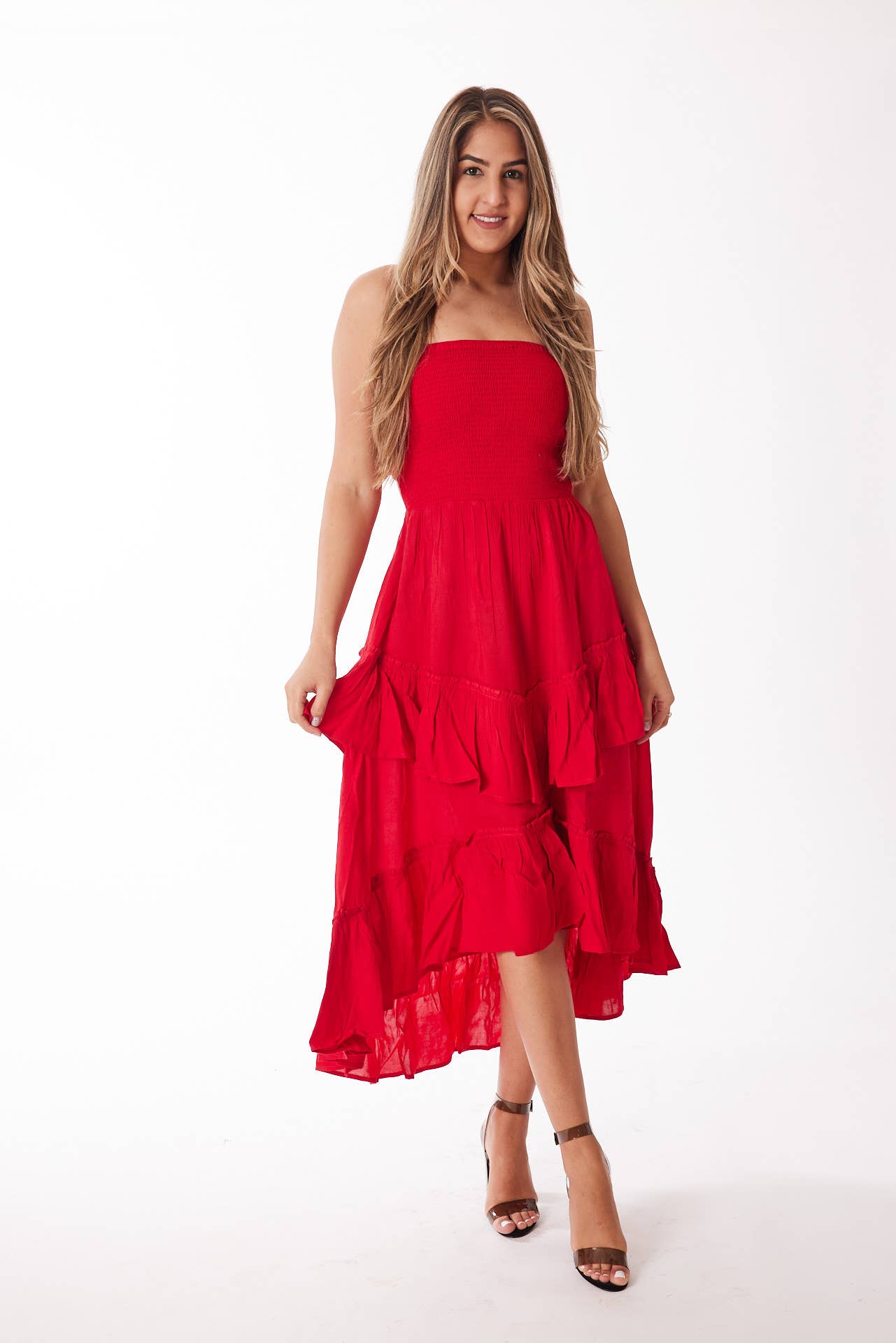 Ranee's – Engroshandel Kjole - Dame – Tre rem kjole0