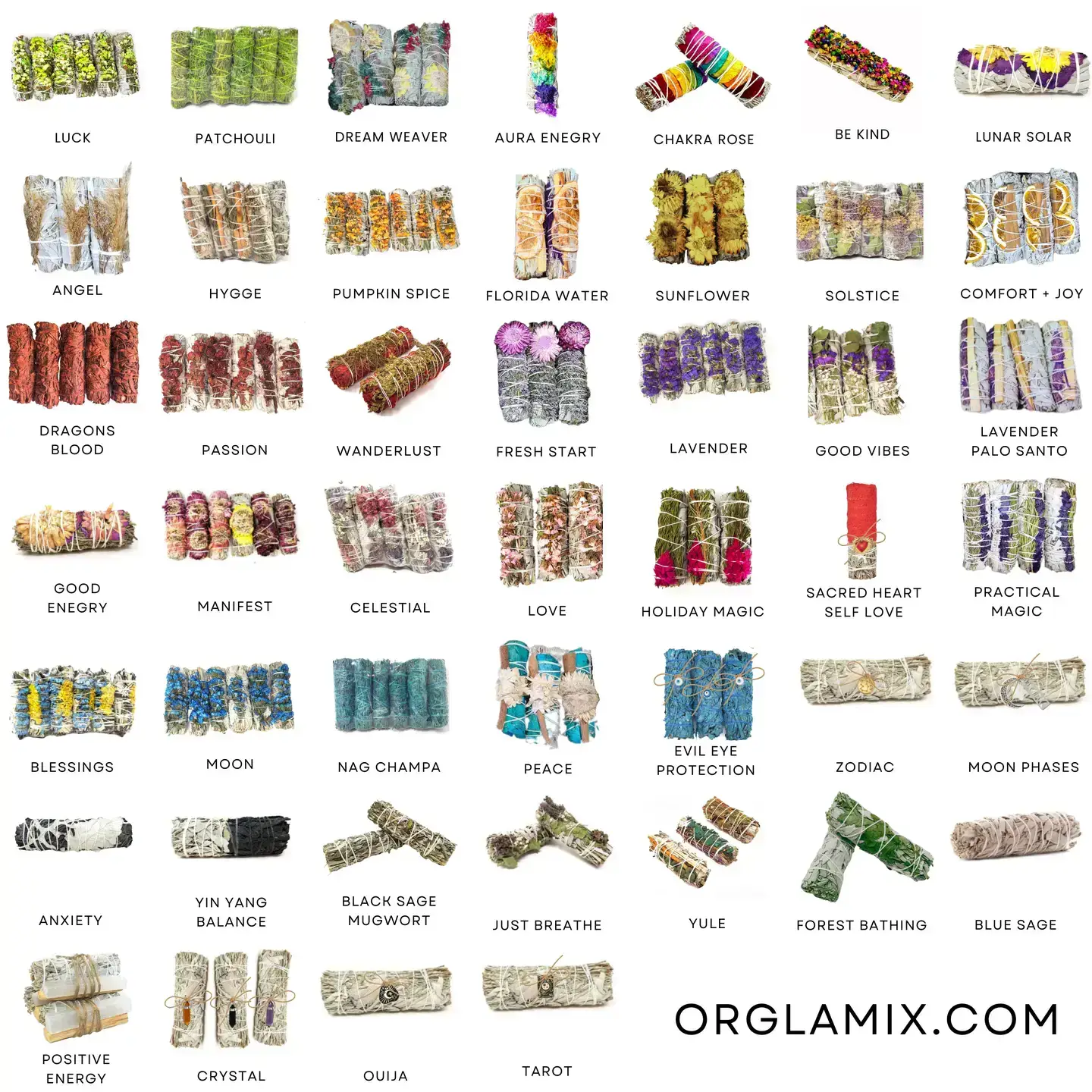 Orglamix - Wholesale Sage Bundle - Desert Moon Sage | Aromatic Sage & Lavender Smudge2