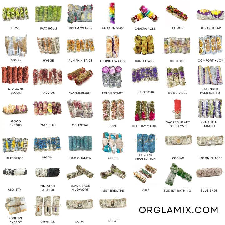 Orglamix - Wholesale Sage Bundle - Desert Moon Sage | Aromatic Sage & Lavender Smudge2