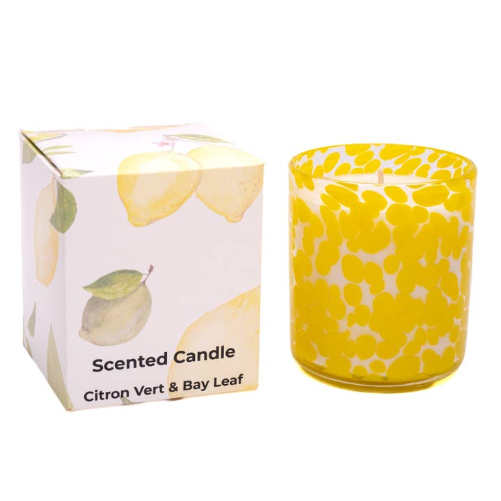The Glass House Wholesale Interiors Ltd. – wholesale Jar/filled candle – Confetti Candle Range 1
