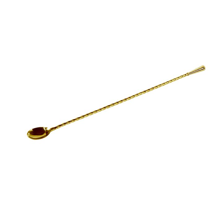 Proteardrop 12" Teardrop & Spoon - Gold for wholesale by Uber Bar Tools