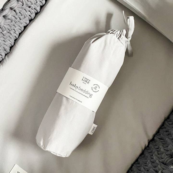 UNIQUE LOVE Design - Wholesale Bedding Set - Kids & Baby - Bedding set for baby basket - Soft grey0