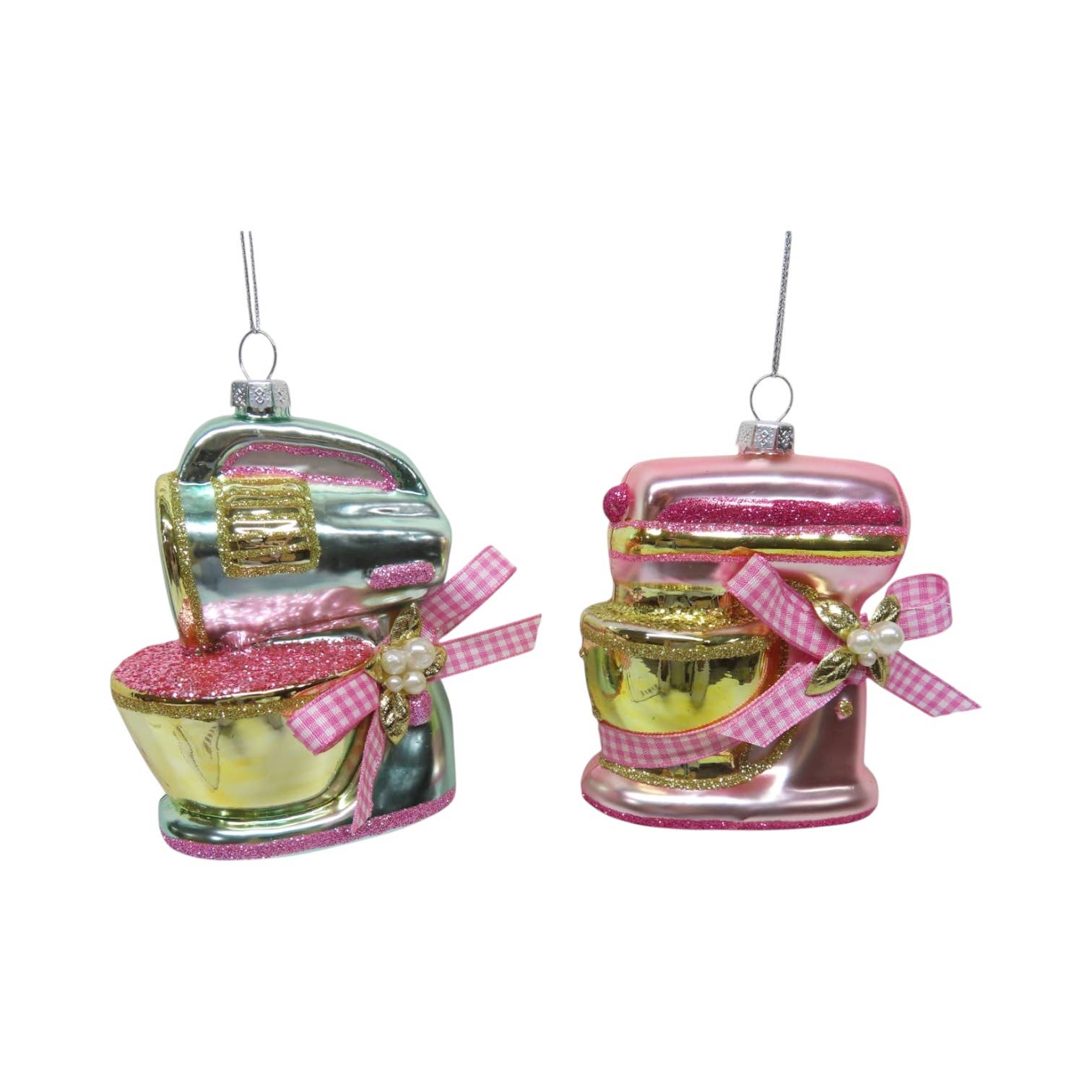 December Diamonds – wholesale Prydnadsset – Blå Retro Mixer Orn1