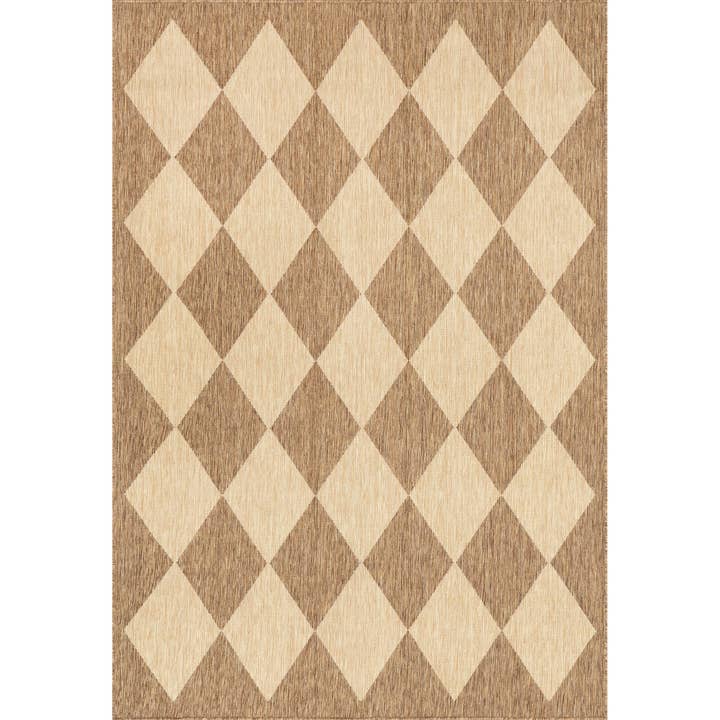 Sabina Diamond Trellis Indoor/Outdoor Area Rug for wholesale by nuLOOM