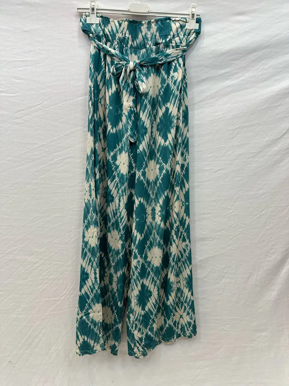 Mimi & Gogo - Wholesale Pants - Women's - Tie-dye effect printed pants @1105_PaIlmprime8