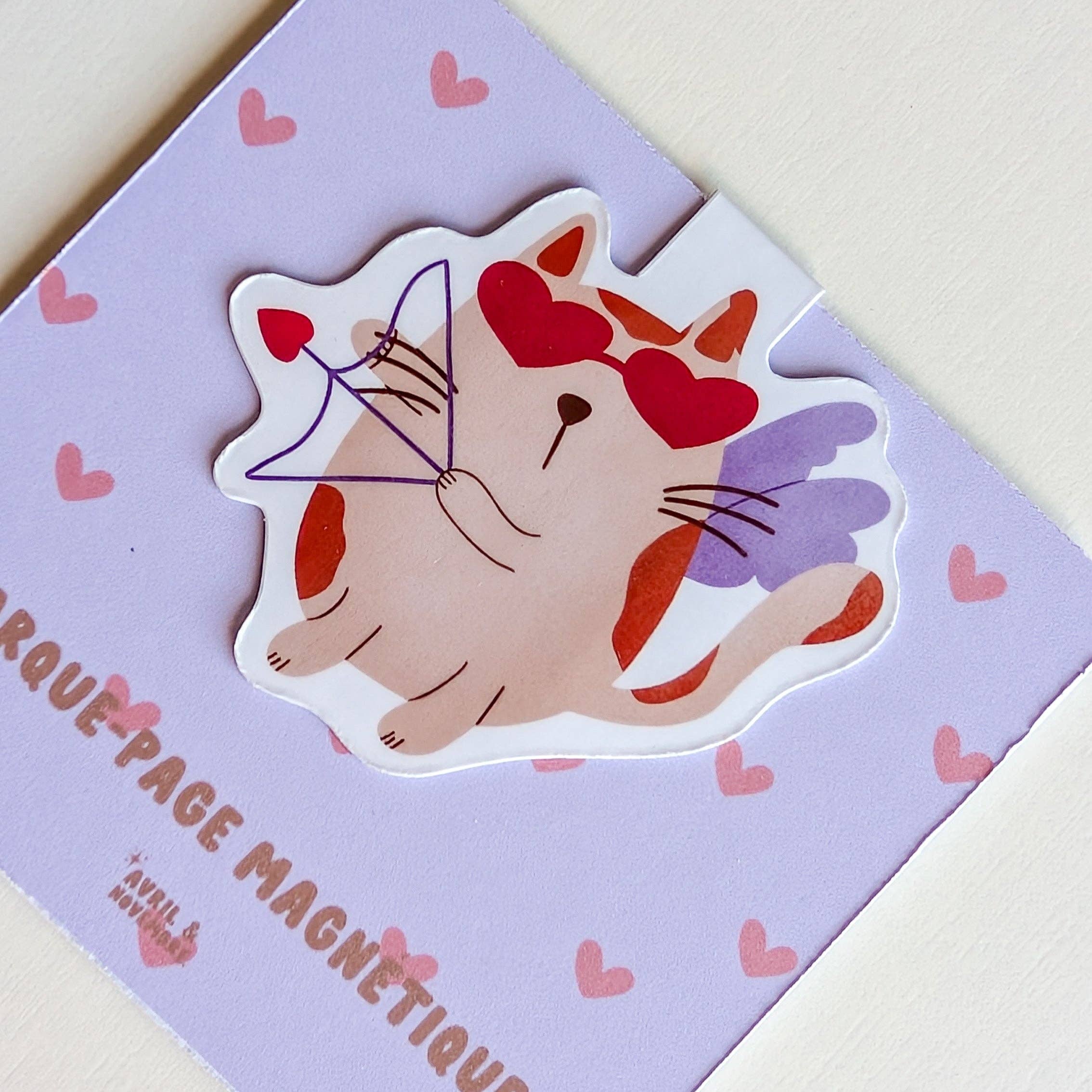 Avril & Novembre - Wholesale Bookmark - Magnetic Bookmark - Chatpidon3