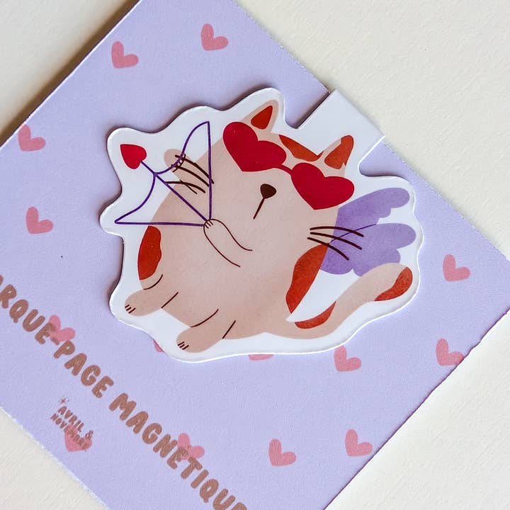 Avril & Novembre - Wholesale Bookmark - Magnetic Bookmark - Chatpidon3