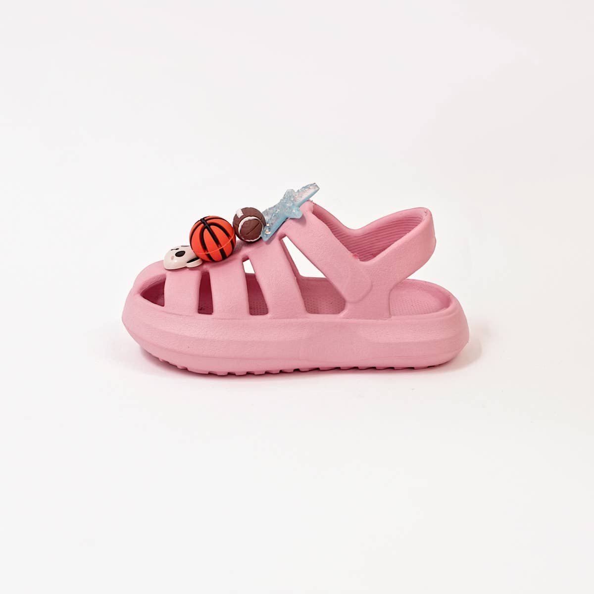 BOXBO – wholesale Sandaler - Barn – Vattensandaler rosa med inbyggda minileksaker1