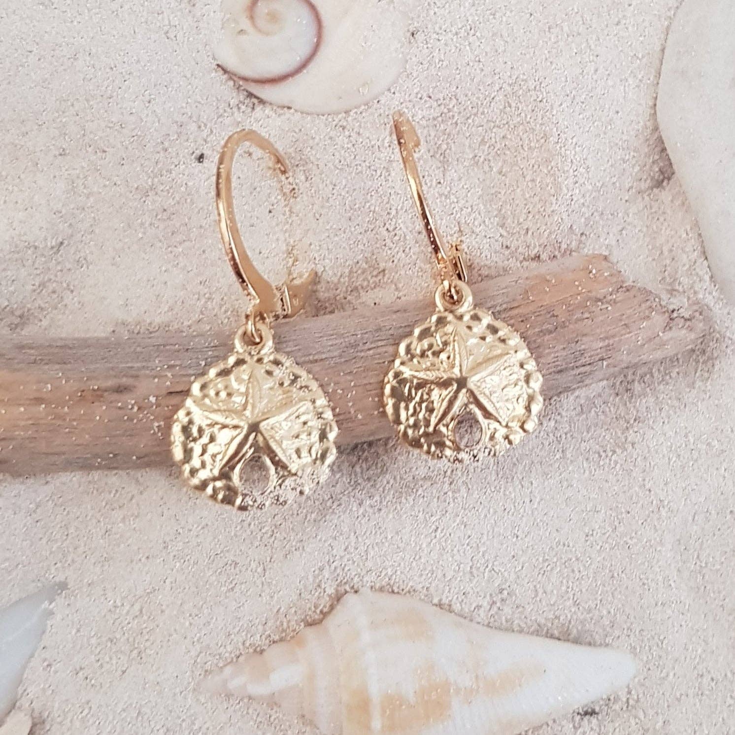 C'cedille - Wholesale Dangle Earrings - BO Sand Dollar0