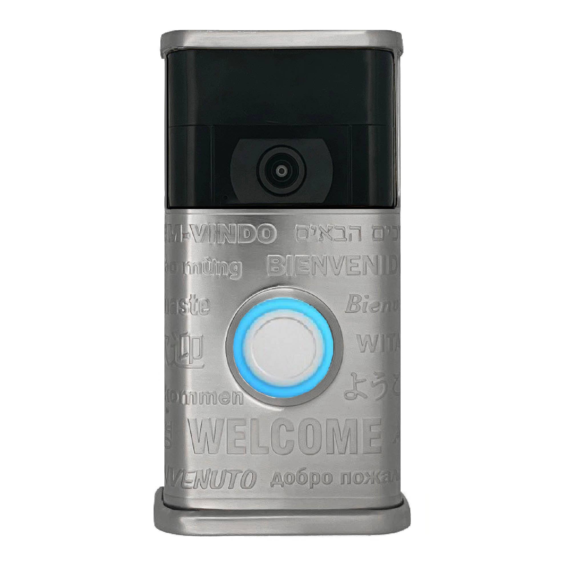 Michael Healy Designs - Wholesale Outdoor Ornament/Decor - MultiWelcome Video Doorbell Cover (Ring 2nd Gen)1