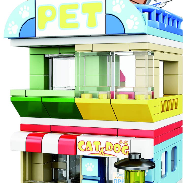 Open Bricks - Vendita all'ingrosso Gioco da costruire - Bambini - MATTONI APERTI - Negozio di Animali1