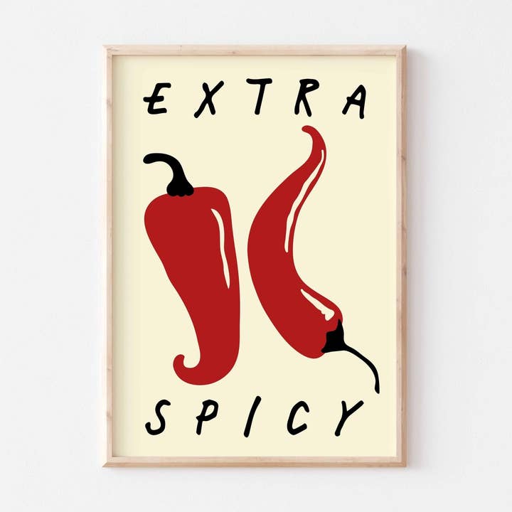 Impresión de Arte Extra Picante para venta al por mayor de POSTERAMI