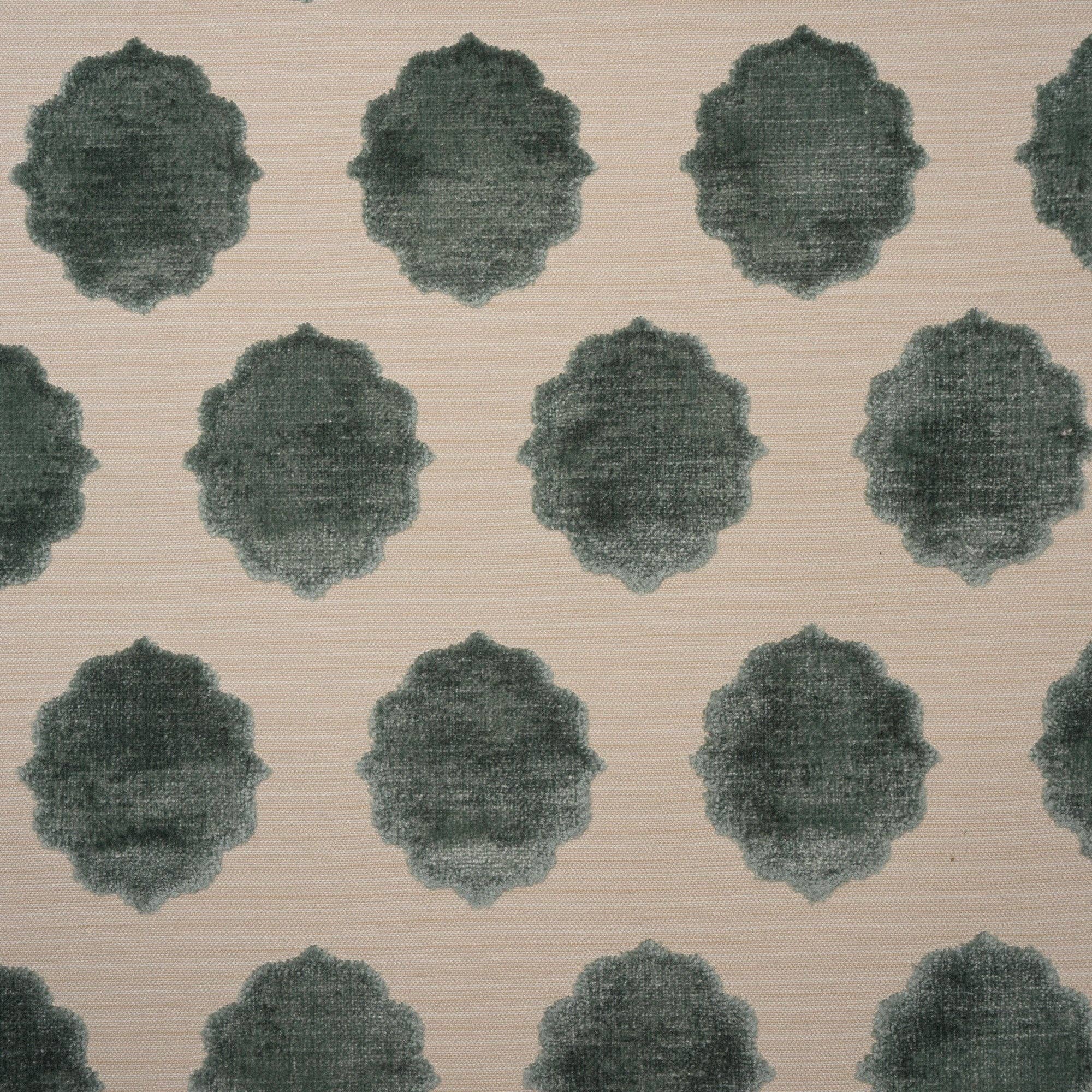 Top Fabric - Wholesale Fabric - CLAIRE - MEDALLION  CUT VELVET UPHOLSTERY FABRIC BY THE YARD4