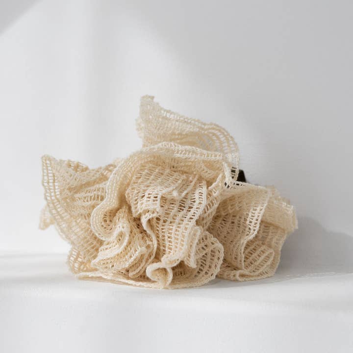 Organic Cotton Shower Puff for wholesale by fineaubasics®