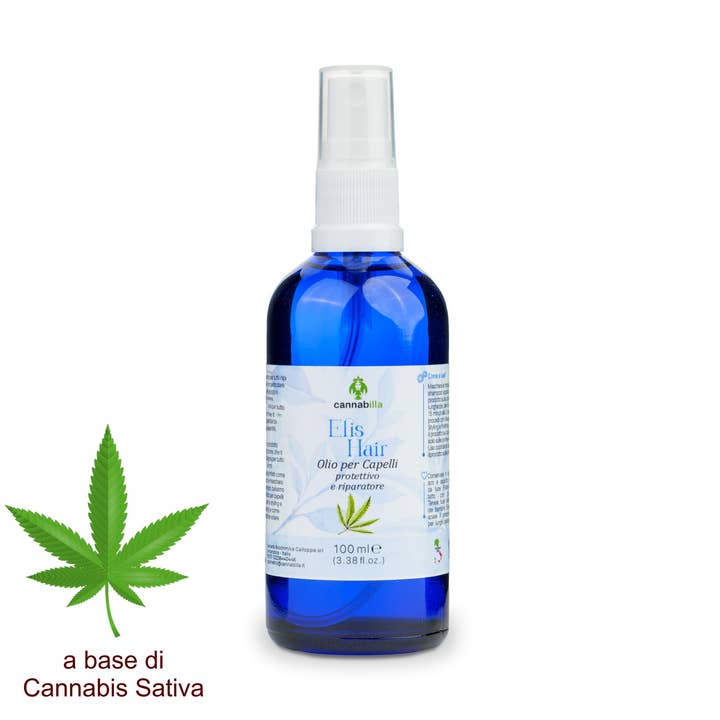 Huile capillaire avec protection solaire - ElishAir pour la vente par Cannabilla