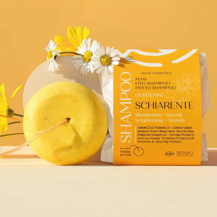 Phyto Solid Shampoo Illuminating / Shinning Maxi Format for wholesale by SENSO NATURALE