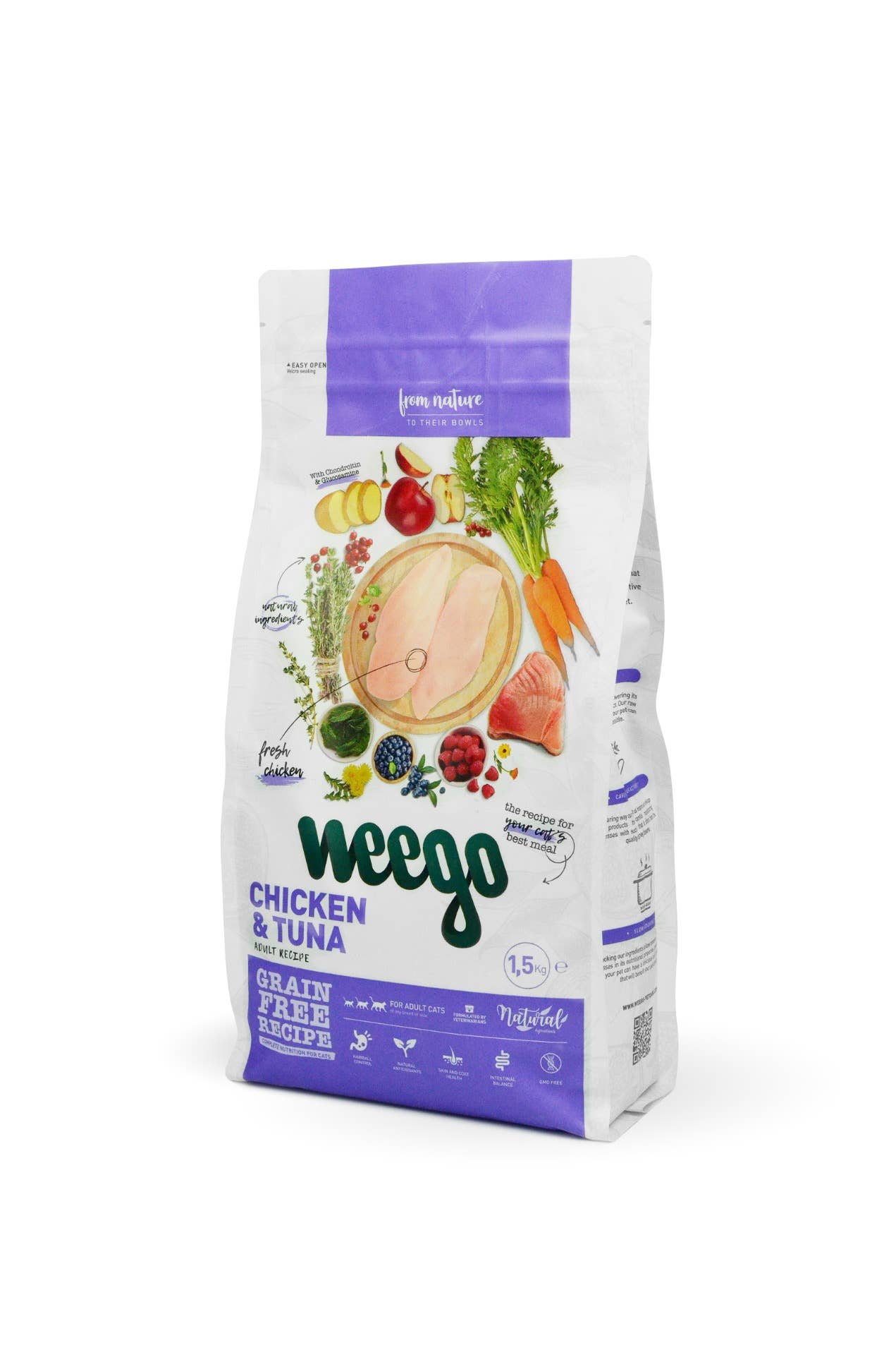 Weego - Vendita all'ingrosso Cibo - Gatti - Weego Cibo per Gatti Pollo e Tonno4