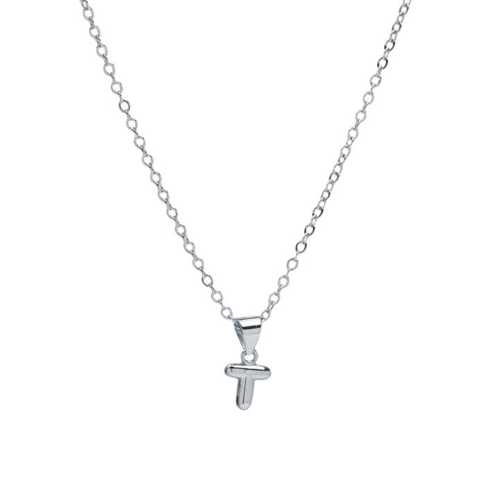 Savvy Bling - Wholesale Pendant/charm necklace - Initial Balloon Bubble Gold Necklace107