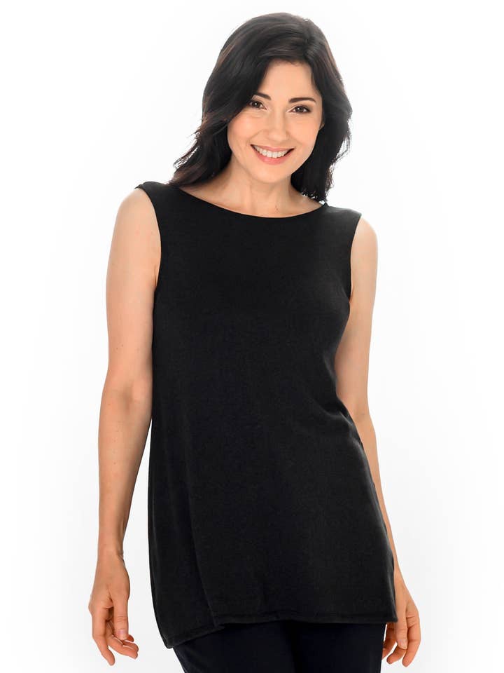 Lux Back2Front Tank - Essentials Collection for wholesale by Duffield Design