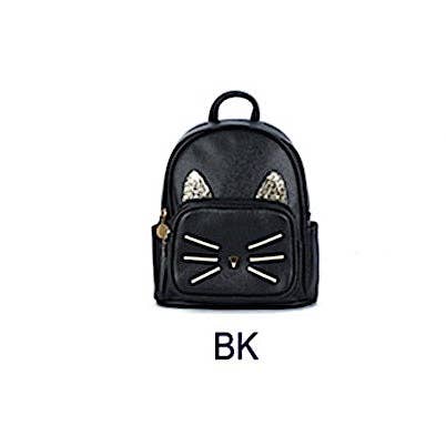 Atlas Fashion - Wholesale Backpack - Women's - Mini Black Cat Backpack1