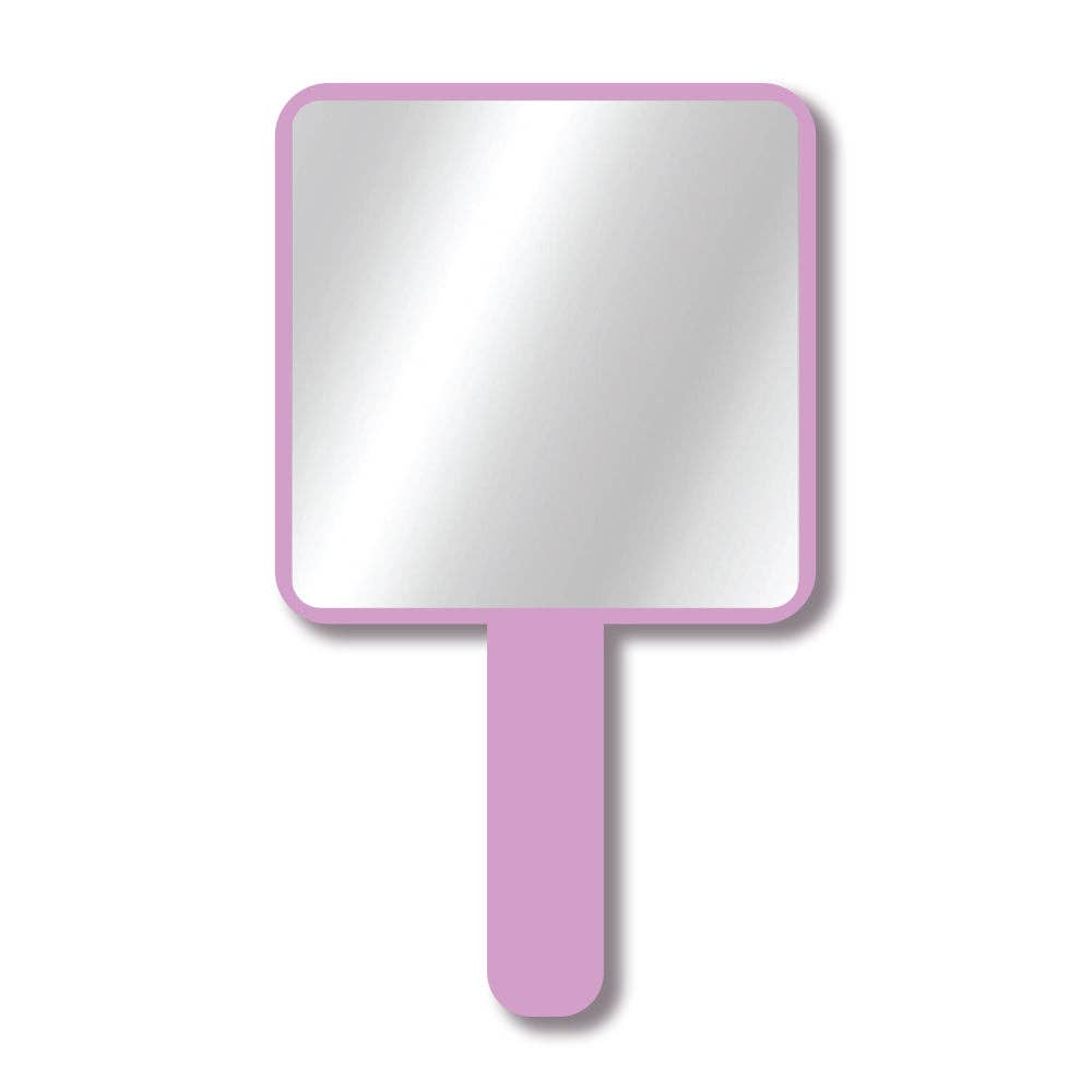 Efon International Corp. - Vente Miroir de maquillage - Mais d'abord le maquillage - Miroir à main léger de forme carrée5