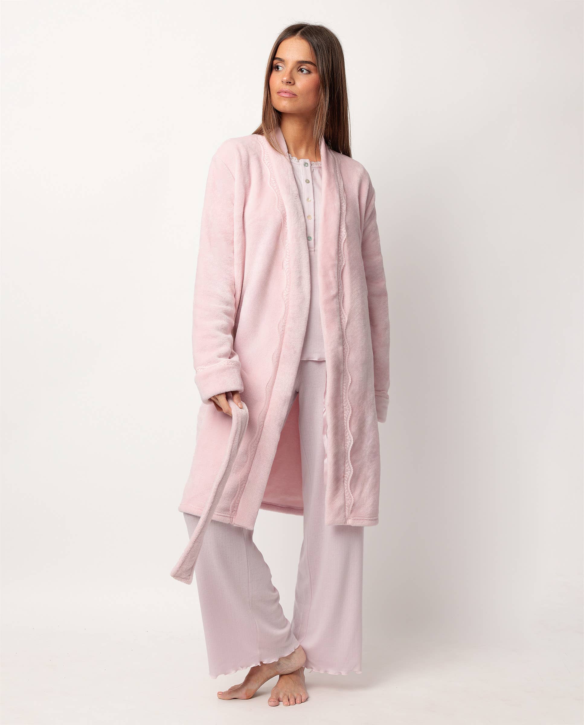 ADMAS – wholesale Robe – Women's – Romantic Dressing Gown4