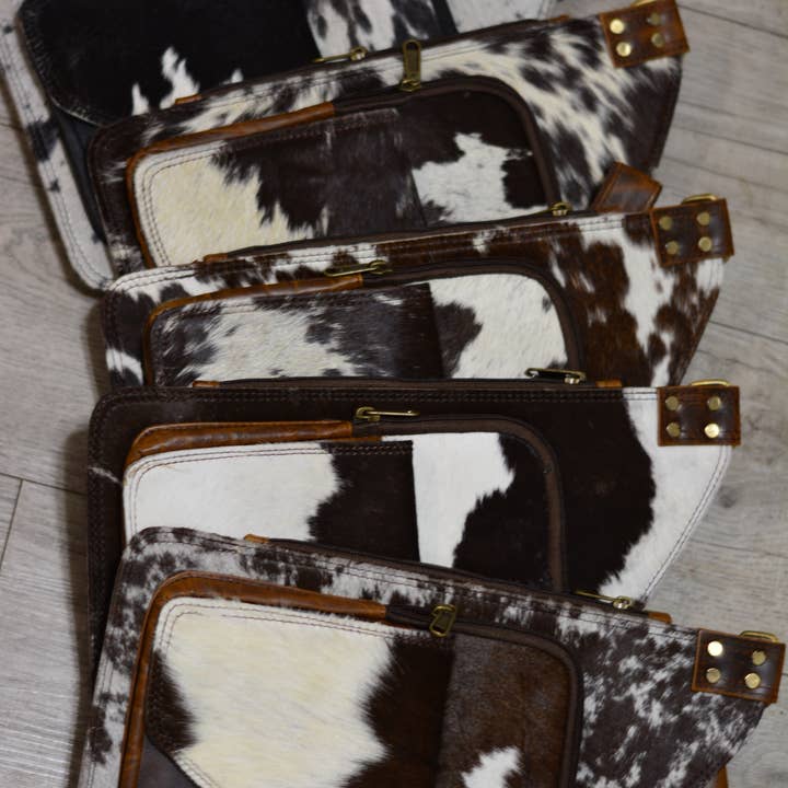 FRINGE & LUXE - Wholesale Crossbody bag – Women's - Prairie chic cowhide sling crossbody 2