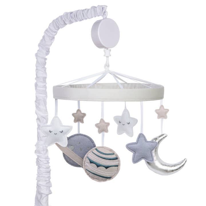 Celestial Space Musical Crib Baby Mobile for wholesale by Trend Lab