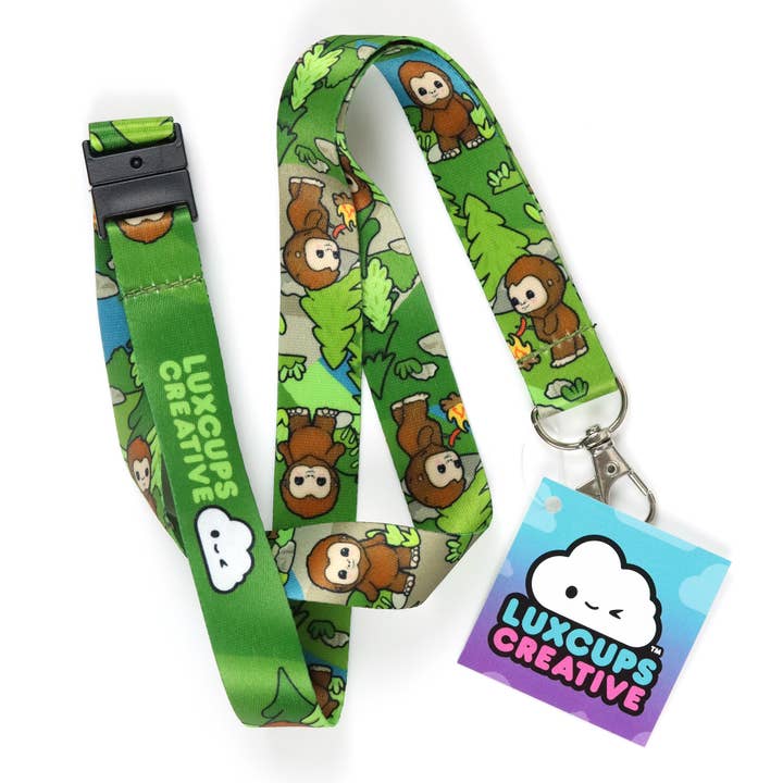 LuxCups Creative - Wholesale Lanyard - Women's - Bigfoot Lanyard3