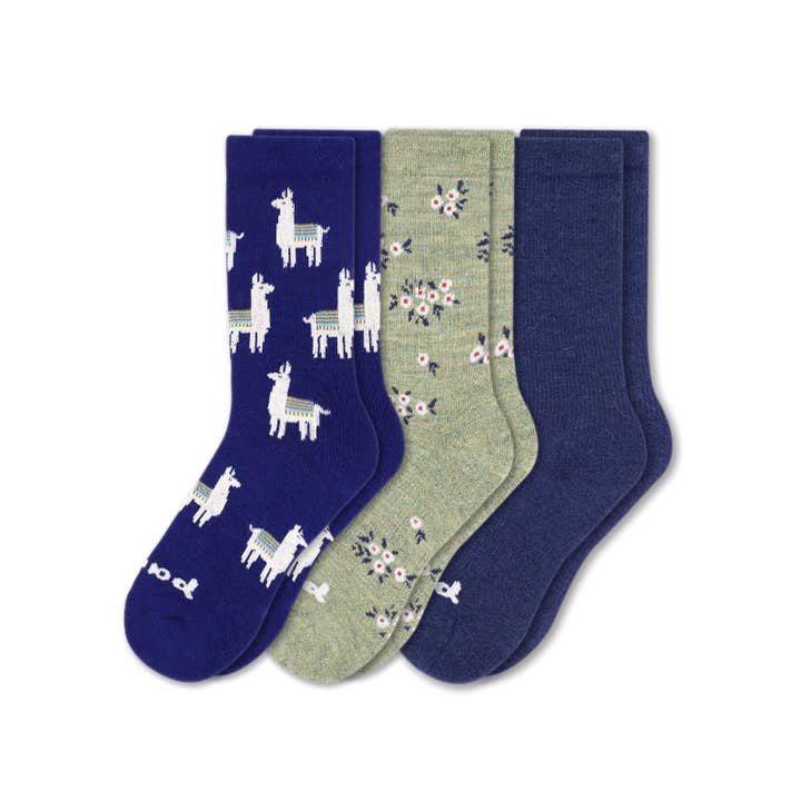 Pacas - Wholesale Socks - Women's - 3 Pack - Women's Crew Pacas Socks92