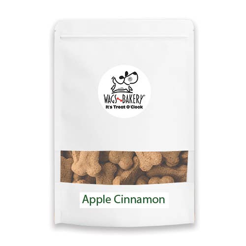 Wags Bakery LLC - Wholesale Pet Treats - Dog - Oatmeal Apple Cinnabones – Crunchy Dog Treats All-Natural