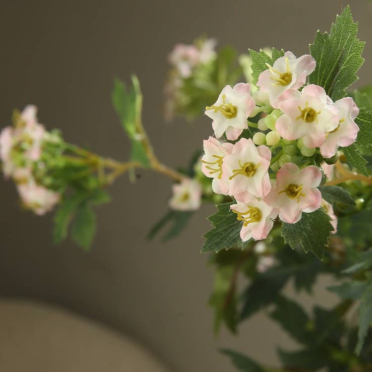 ACNITE(We cover U.S. import duties) - Vente Fleurs artificielles - Bouquet de fleurs boule de neige pour son arrangement floral à la maison vase5