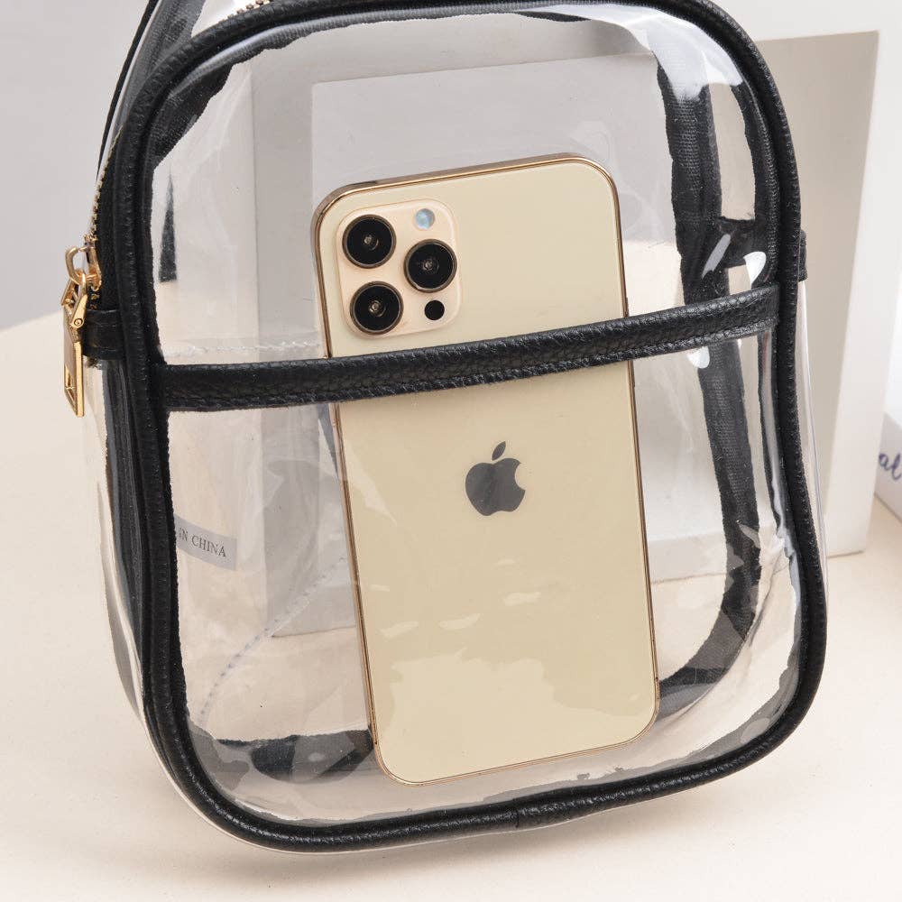 MiMi Wholesale - Wholesale Crossbody Bag - Women's - TG10420 Slim Size Clear Sling Bag20