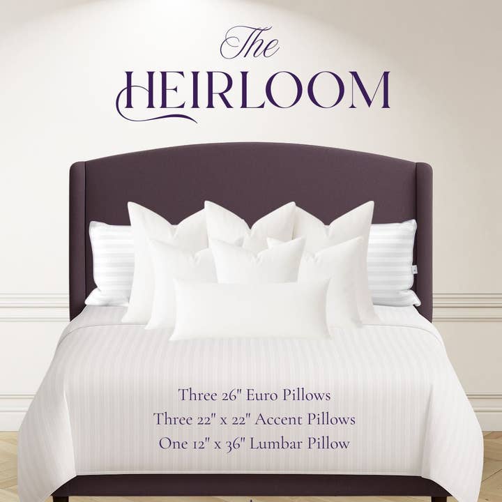 La Couronne d'Oreillers Héritage - Ensemble de 7 Coussins d'Accent pour la vente par Queen Anne Pillow