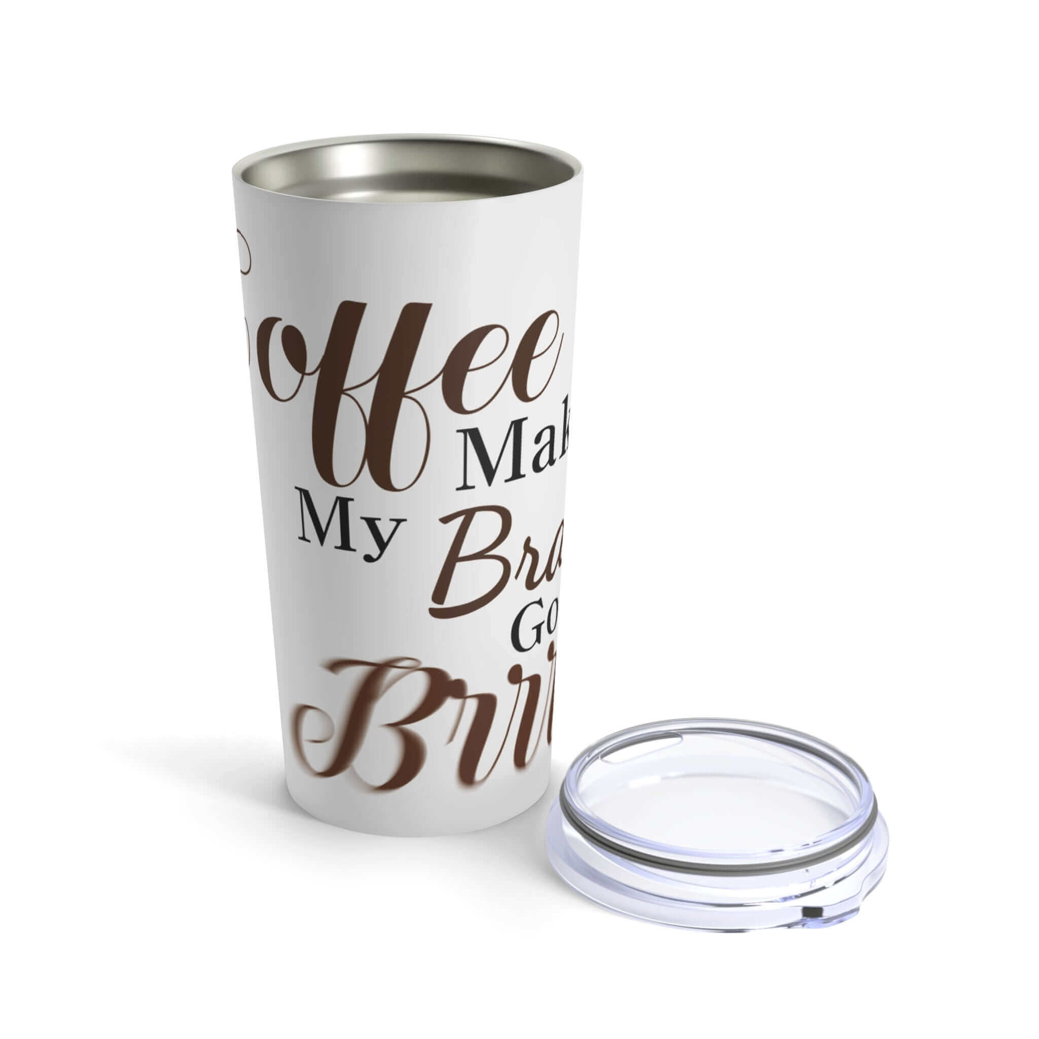 Celestia Libra Creative - Wholesale Insulated Mug/Tumbler - Tumbler for Health Care Workers – 'Coffee Makes My Brain Go Brrrr!' – Insulated Drinkware for those on the go!0