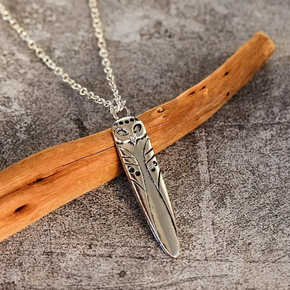 Ashlen - Wholesale Halskettinghanger - BOHEEMSE UILENKETTING1