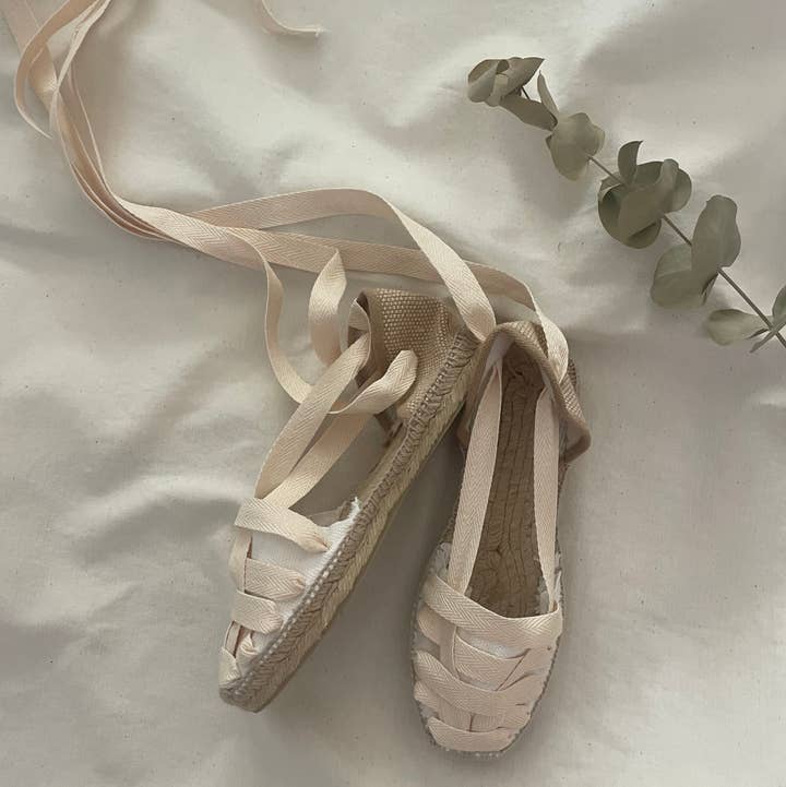 Peñíscola ESPADRILLES - NUDE for wholesale by Casa Blue Swim