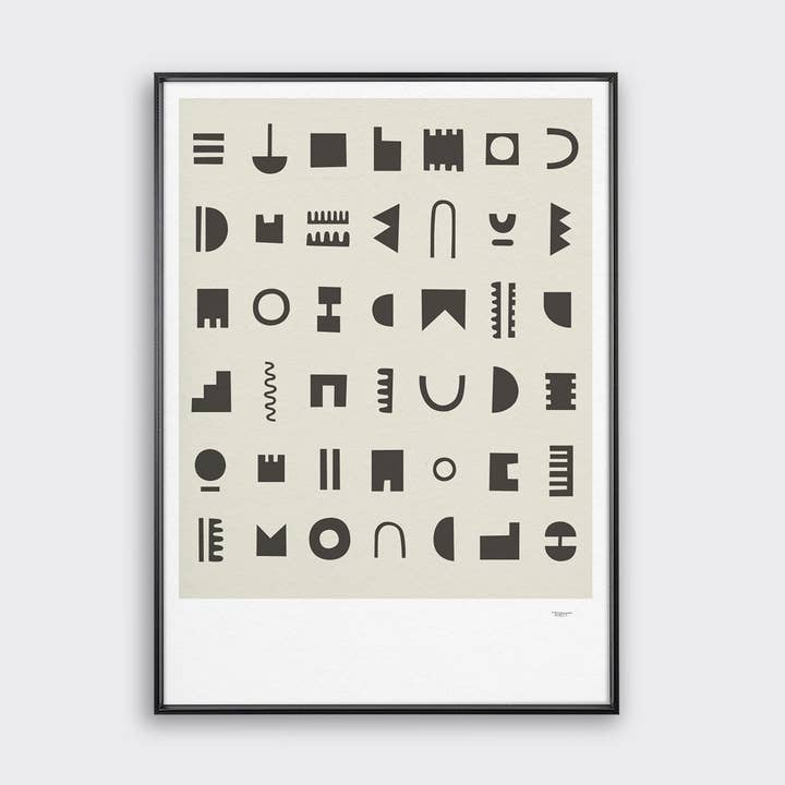 Stampa artistica Beachcomber Mono, monocromatica per la vendita all'ingrosso da parte di Tom Pigeon