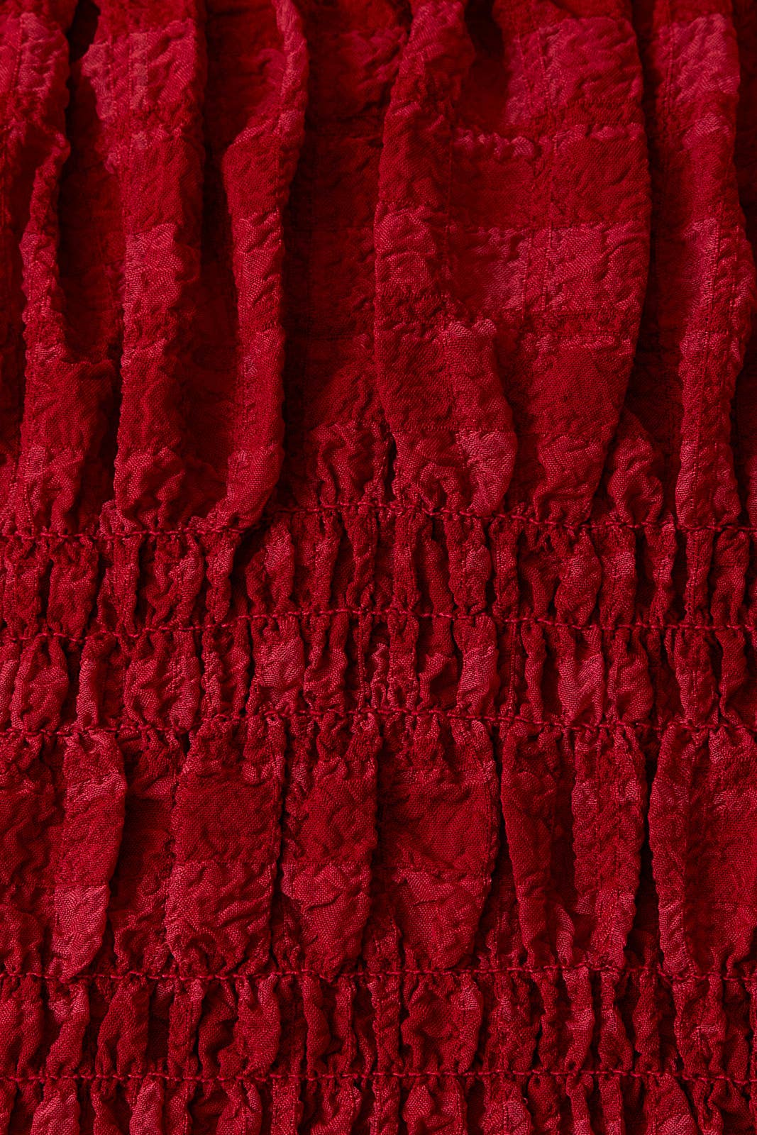 Sunday Edition - Wholesale Blouse - Women's - SLEEVELESS RUFFLE NECK SMOCKED TOP6