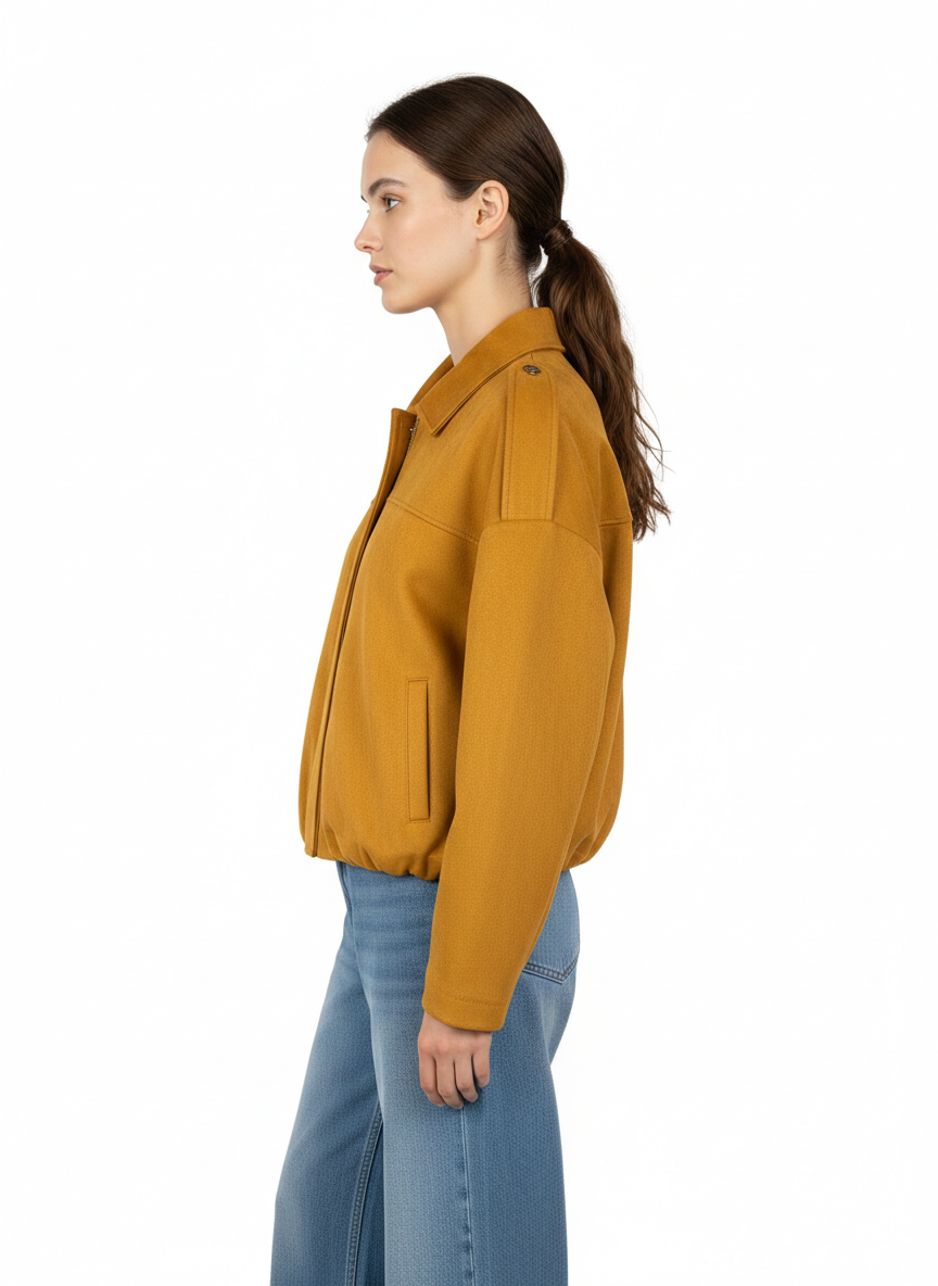 KZELL PARIS - Vente Veste – femme - BLOUSON EFFET DAIM9
