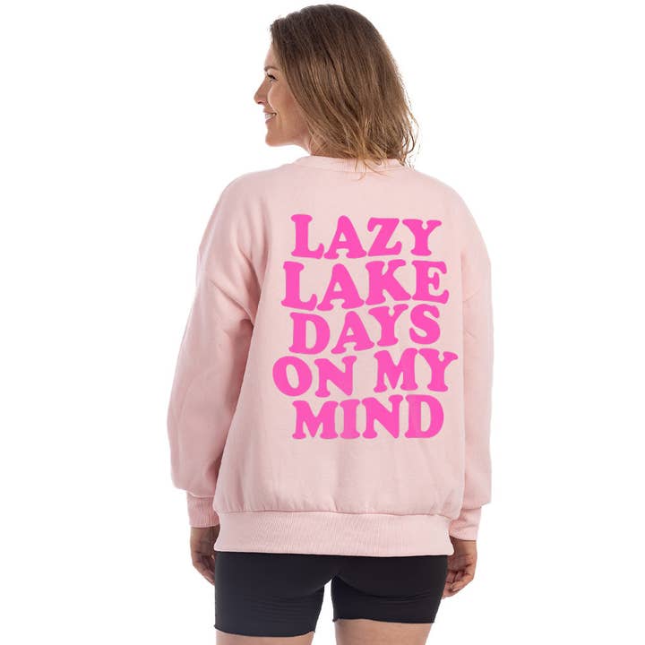 Katydid - Venta al por mayor Sudadera estampada - Mujer - Sudadera con estampado Days On My Mind de Lazy Lake