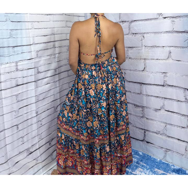 Foutaz - Wholesale Dress - Women's - Rayon Boho dress (case of mix colors)
