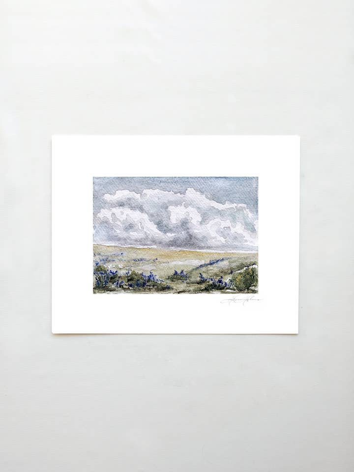Bluebonnet Fields No. 1 for wholesale by Hope Helms Fine Art & Design