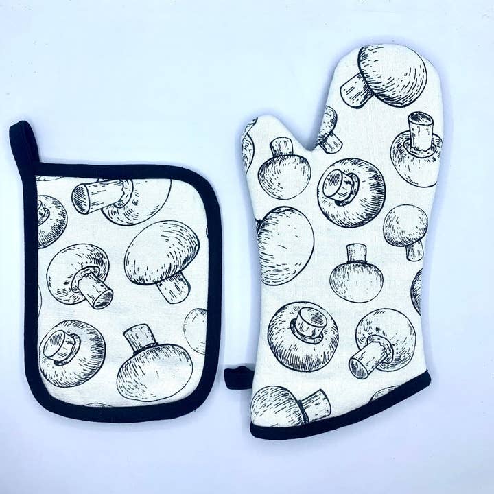 Oven Mitt, Pot Holder Set - Printed for wholesale by Rich Home Linens