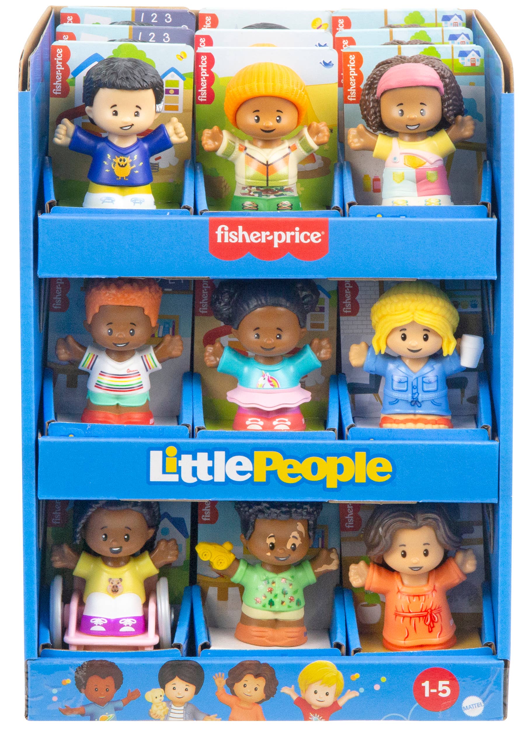 Variety Distributors - Wholesale Toy Set - Kids - Fisher Price Little People Single Figure1